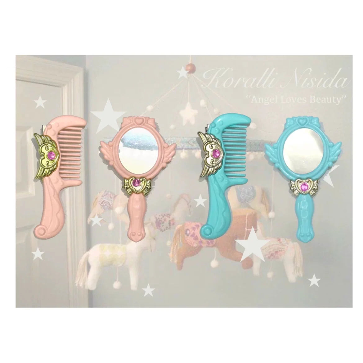 DREAMY ANGEL HAIR CLIP SET