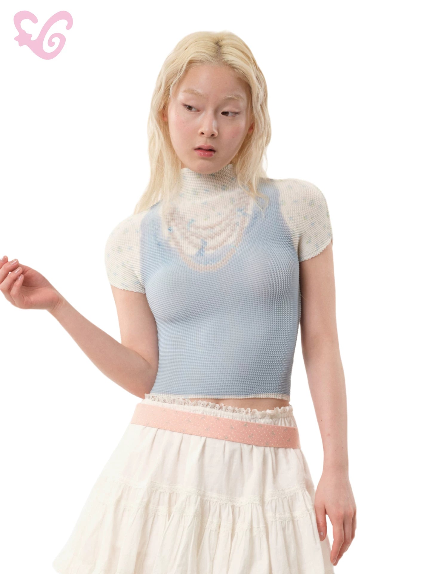 GHOST GIRL PRINTED TEE