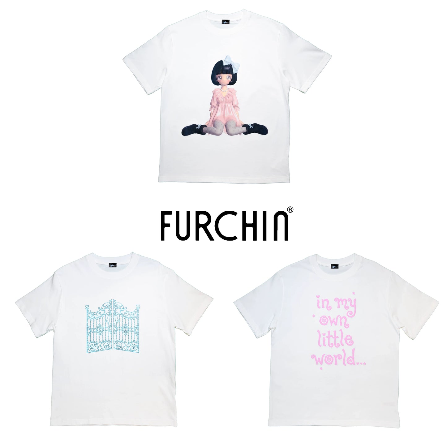 BASIC LOOSE FIT PRINTED TEE