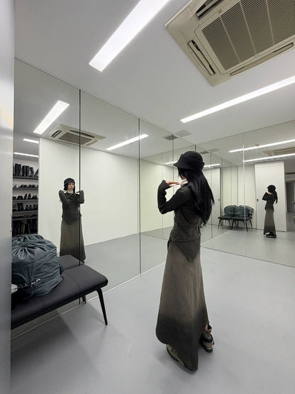 ARMY DECONSTRUCTED SKIRT