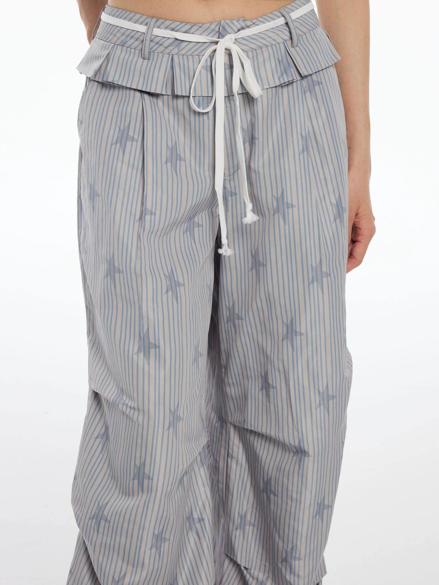 STRIPED STAR PANTS
