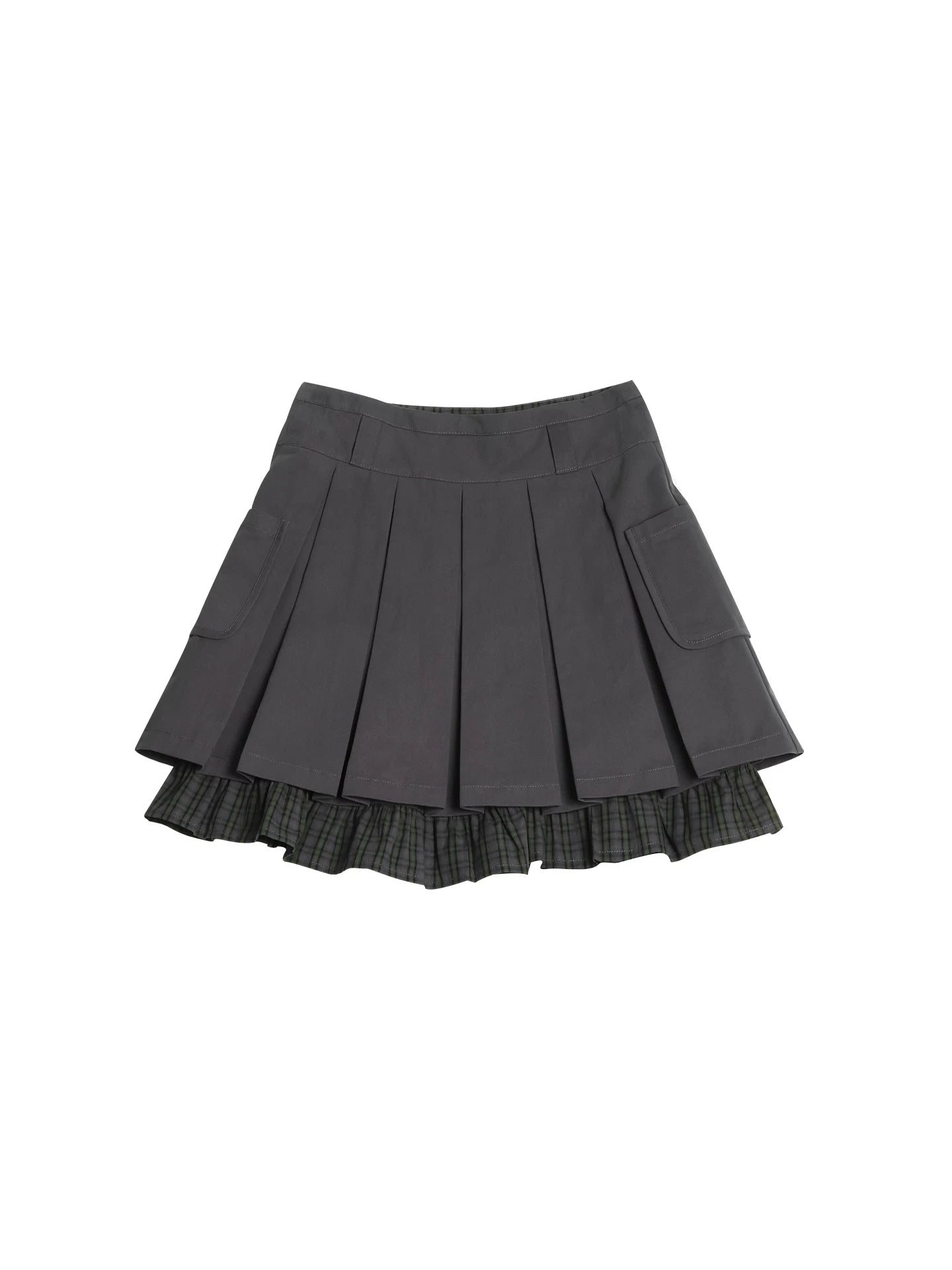 HIGH WAIST PLEATED SKIRT