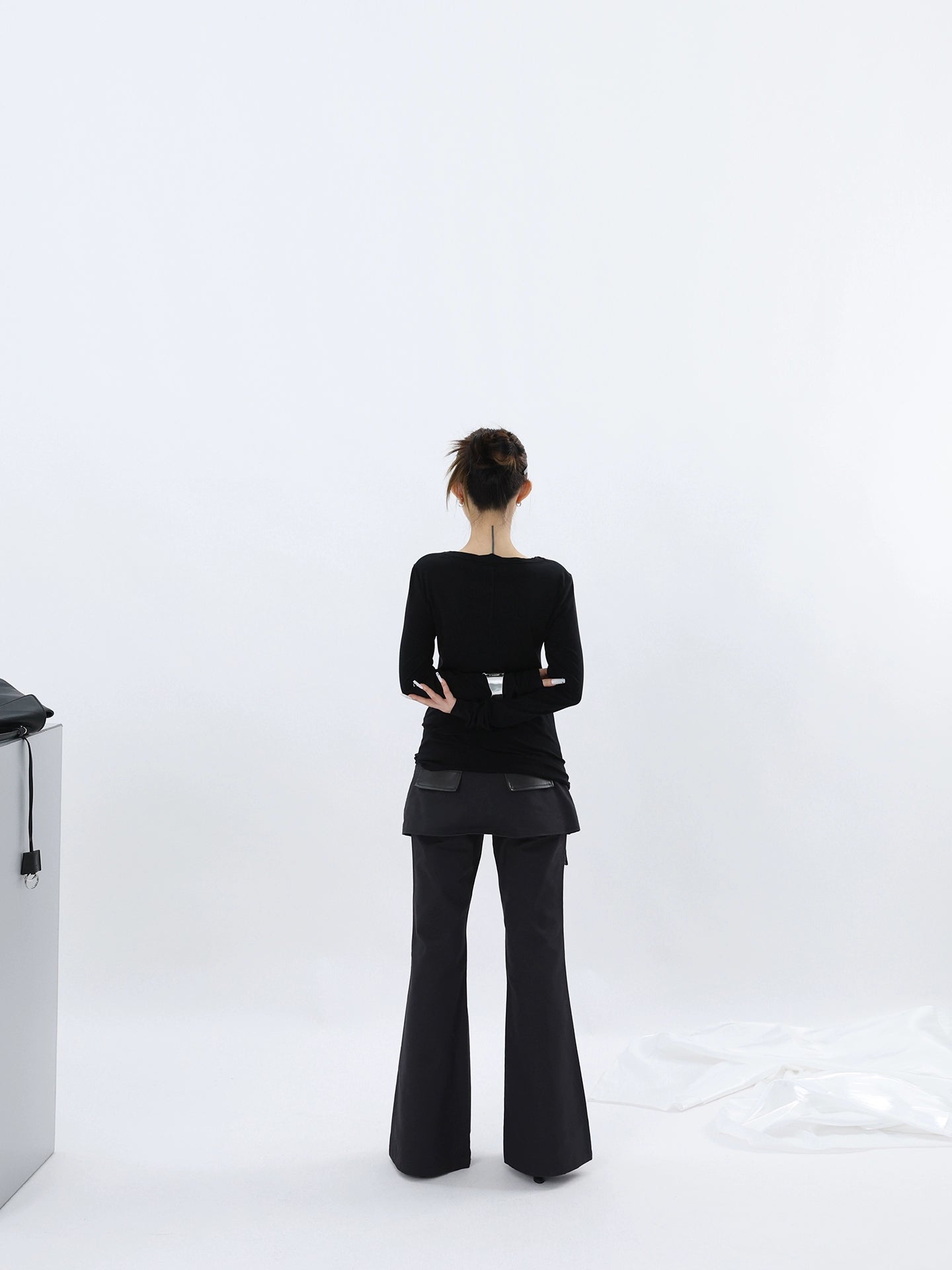 DECONSTRUCT FLARE PANTS