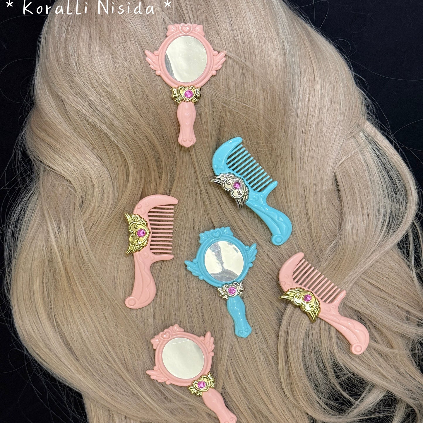 DREAMY ANGEL HAIR CLIP SET