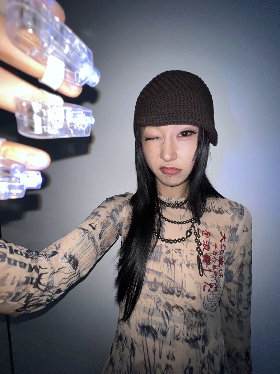 CALLIGRAPHY INK MESH