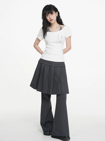 FAKE TWO-PIECE TROUSERS
