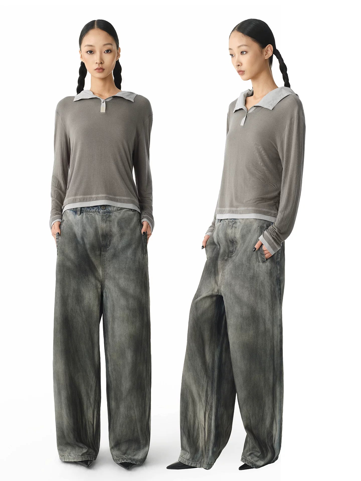 RAUCHMUSTER WIDE JEANS