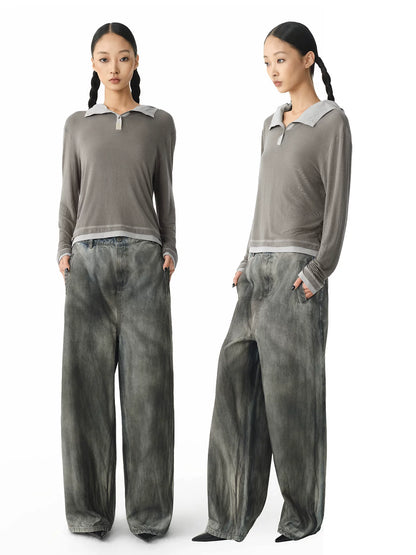 RAUCHMUSTER WIDE JEANS