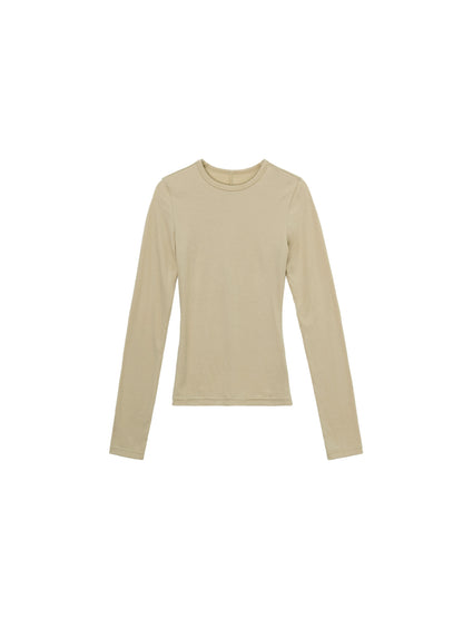 TENCEL ROUND NECK TEE