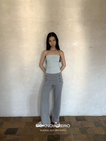 FITTED VERSATILE STRAIGHT-LEG PANTS