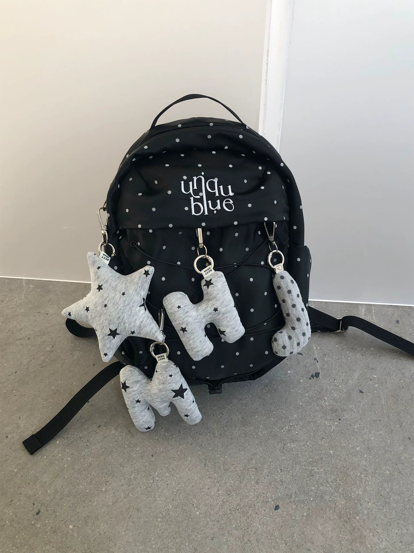 BLUE KOREAN CHARM PHONE BAG