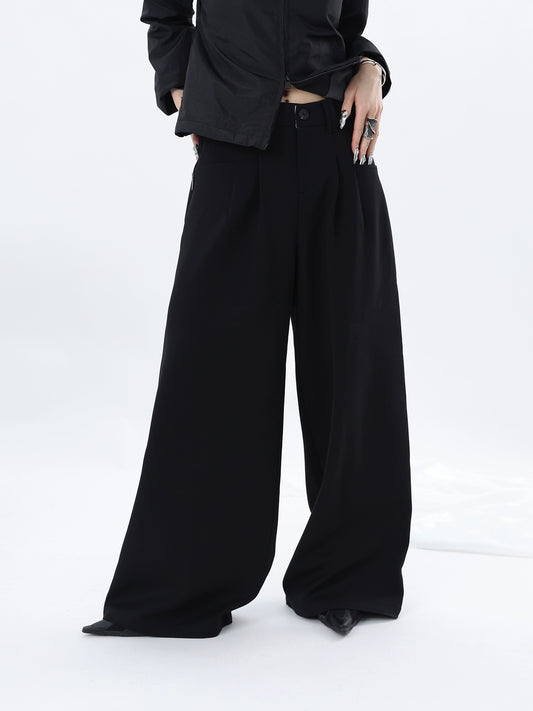 BLACK FORMAL TROUSERS