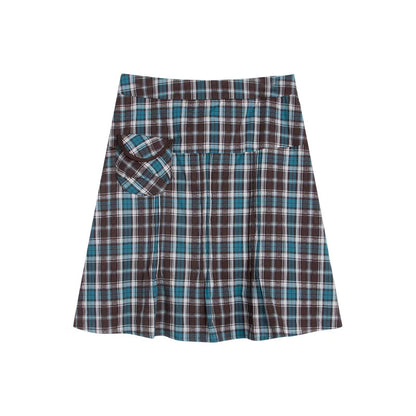 PLEATED LOW WAIST SUMMER SKIRT