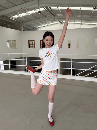 COZY PRINTED SHORT SLEEVE TEE