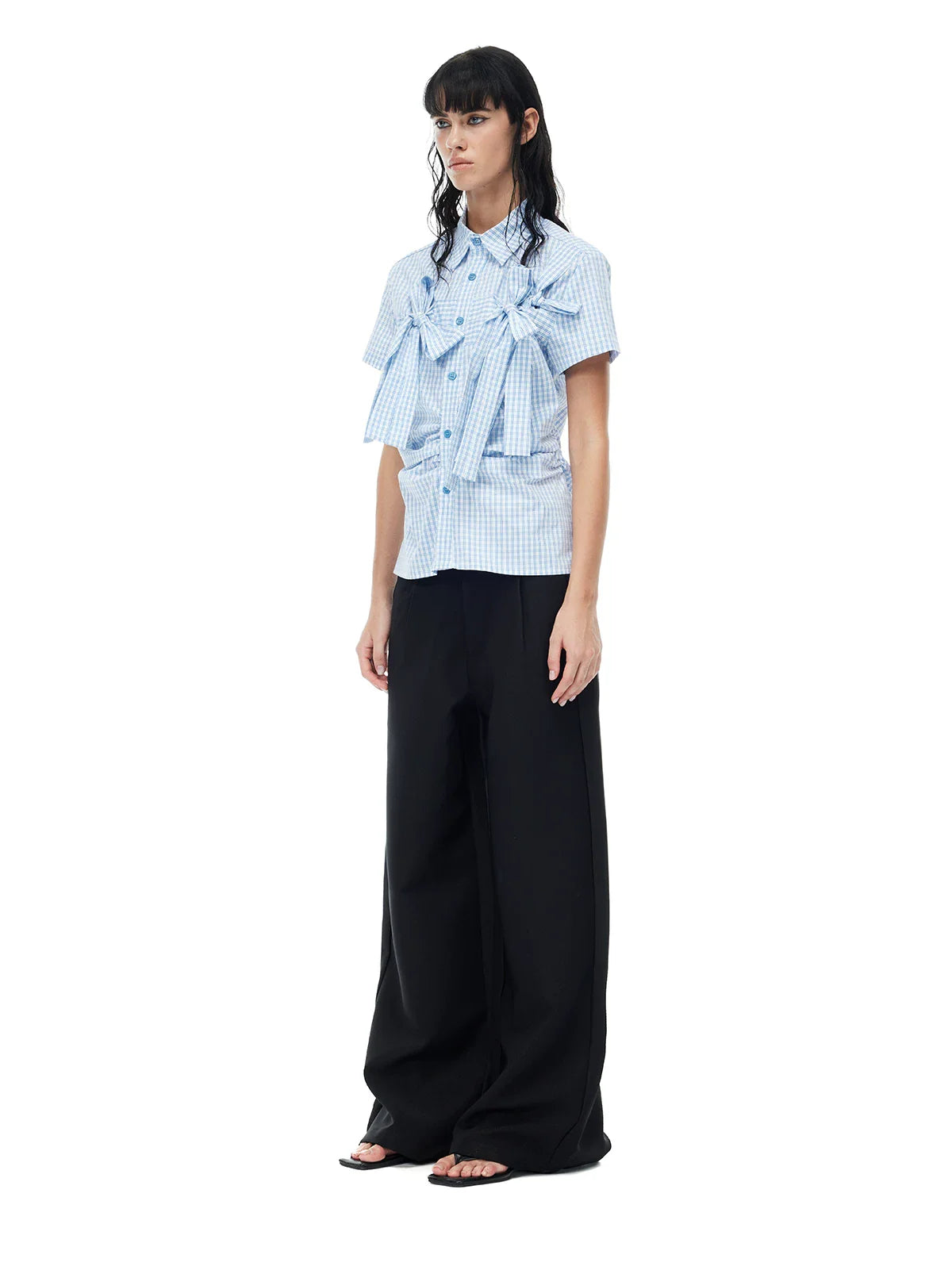 PLAYFUL CHECKERED SHORT SLEEVE SHIRT