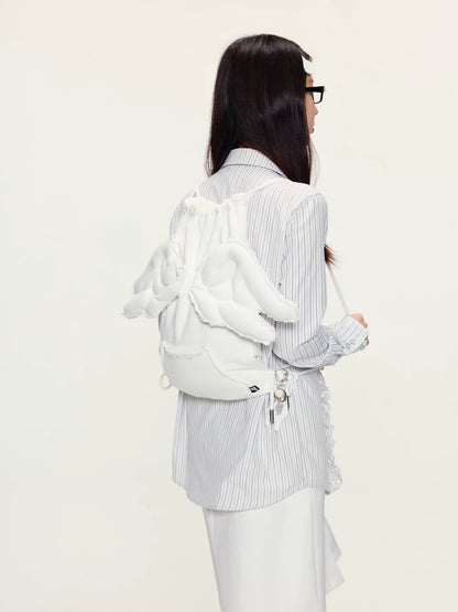 POLKA DOT ANGEL WINGS BAG
