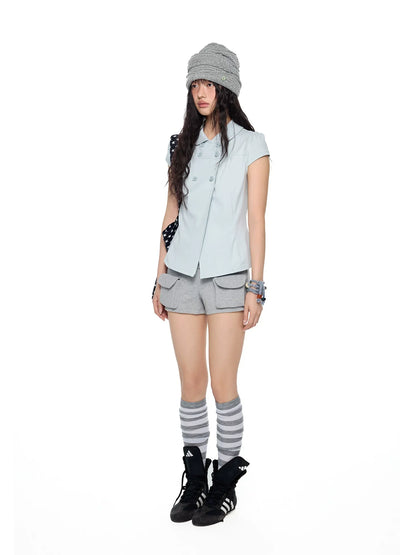 RETRO PETER PAN COLLAR T-SHIRT