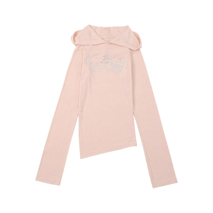 LIGHTWEIGHT HOODED LONG SLEEVE TOP