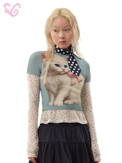 GHOST GIRL PRINTED TEE