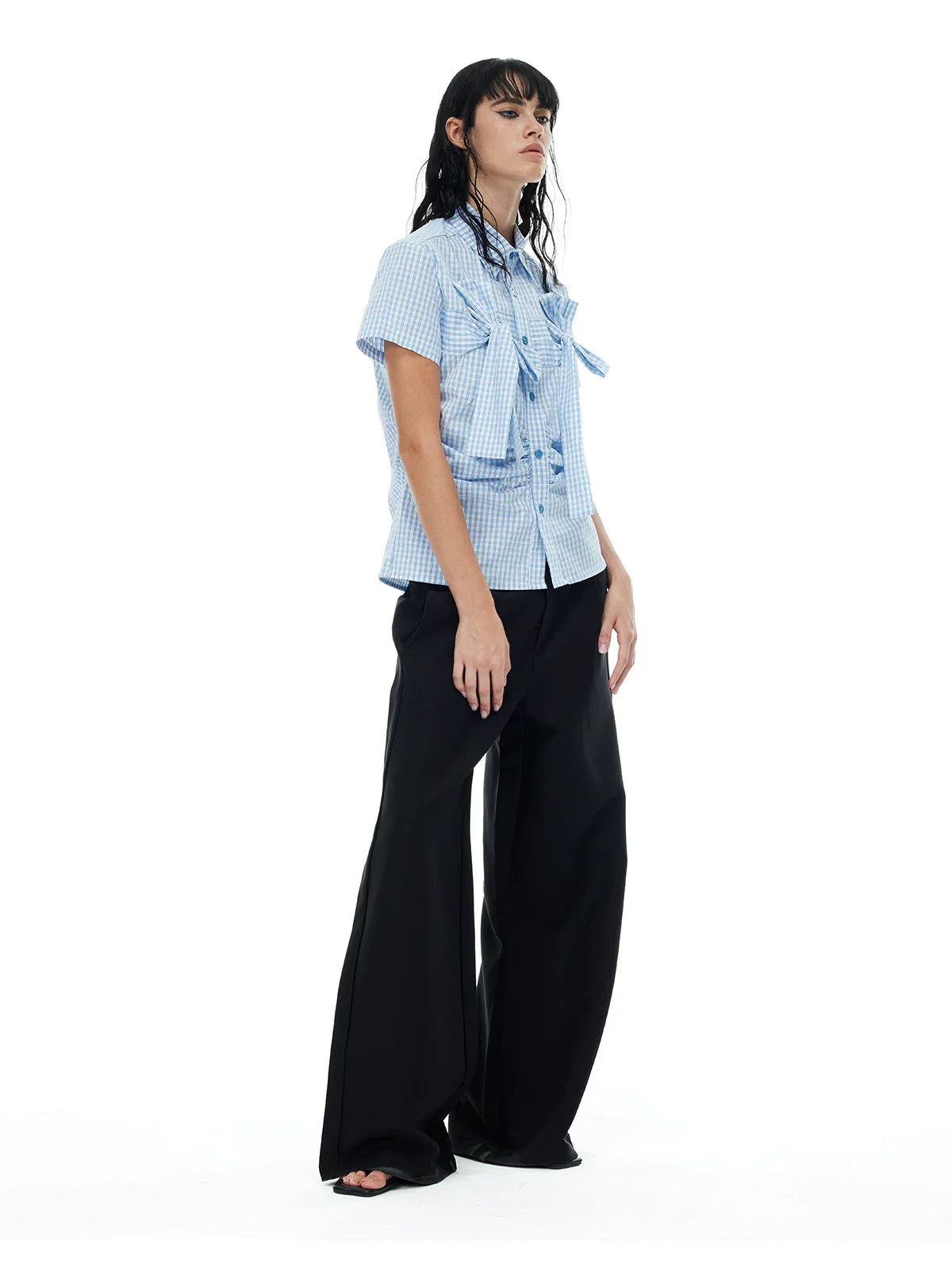 PLAYFUL CHECKERED SHORT SLEEVE SHIRT