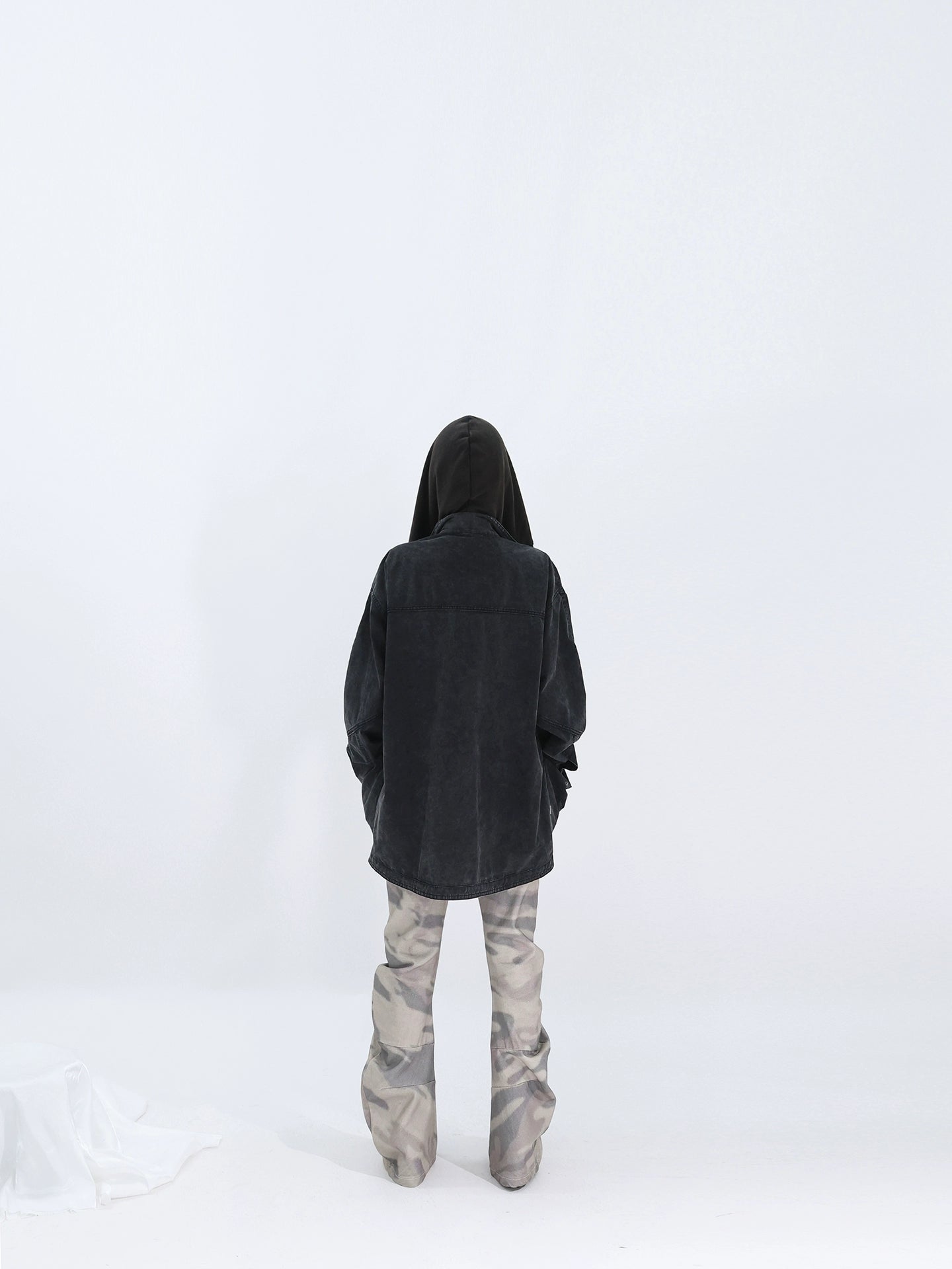 BURN MARK FLARE PANTS