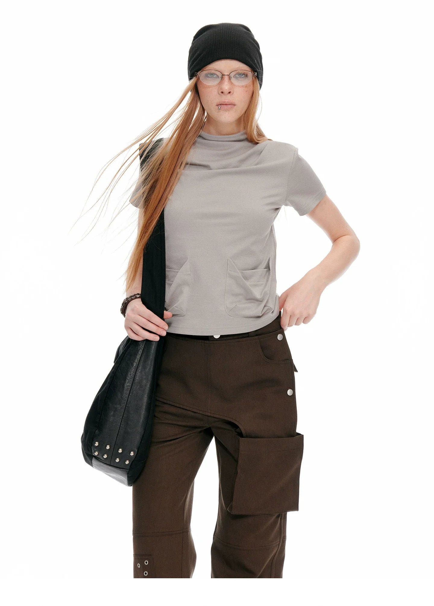 CROPPED SLIM-FIT TEE
