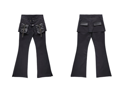 DECONSTRUCT FLARE PANTS