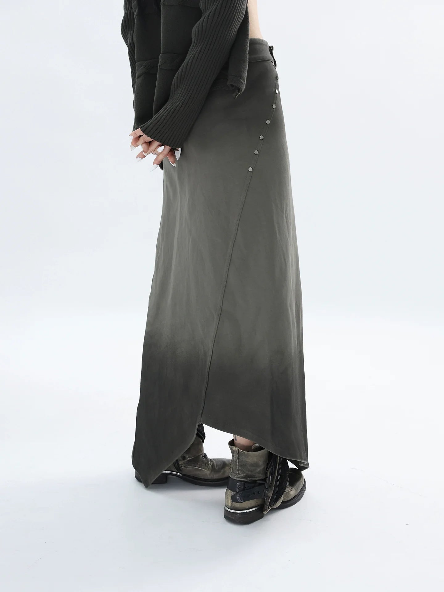 ARMY DECONSTRUCTED SKIRT