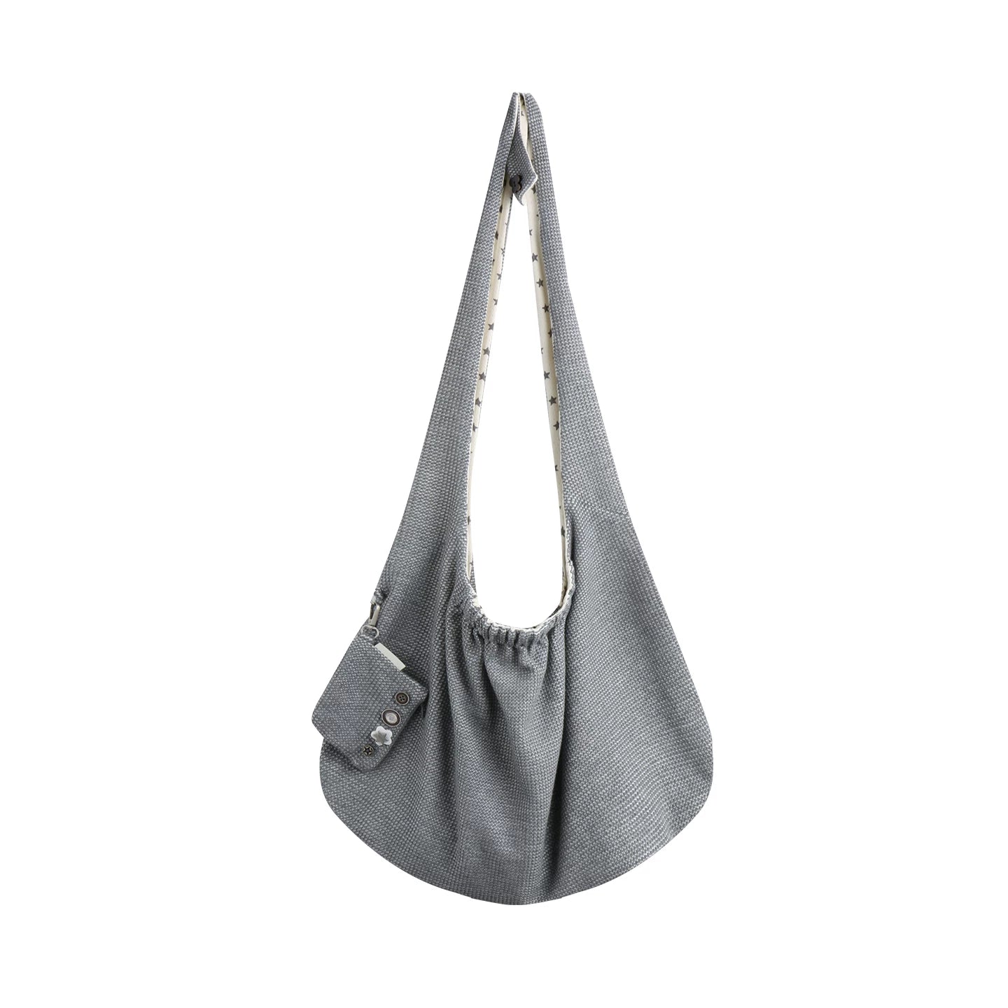REVERSIBLE CANVAS CROSSBODY BAG