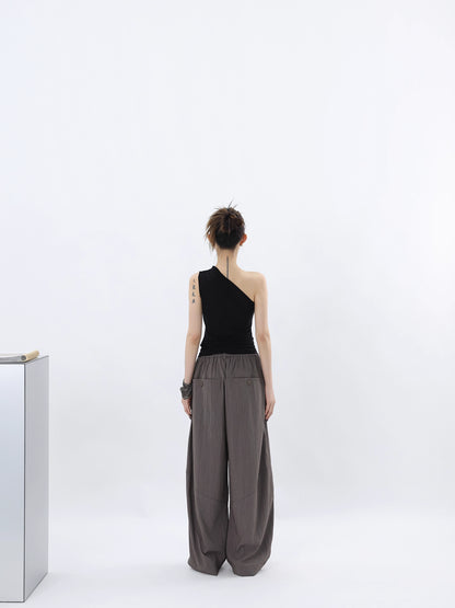DRAPE BALLOON PANTS