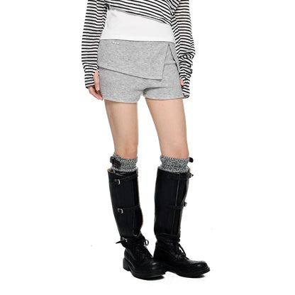 LOW WAIST SWEAT SHORTS