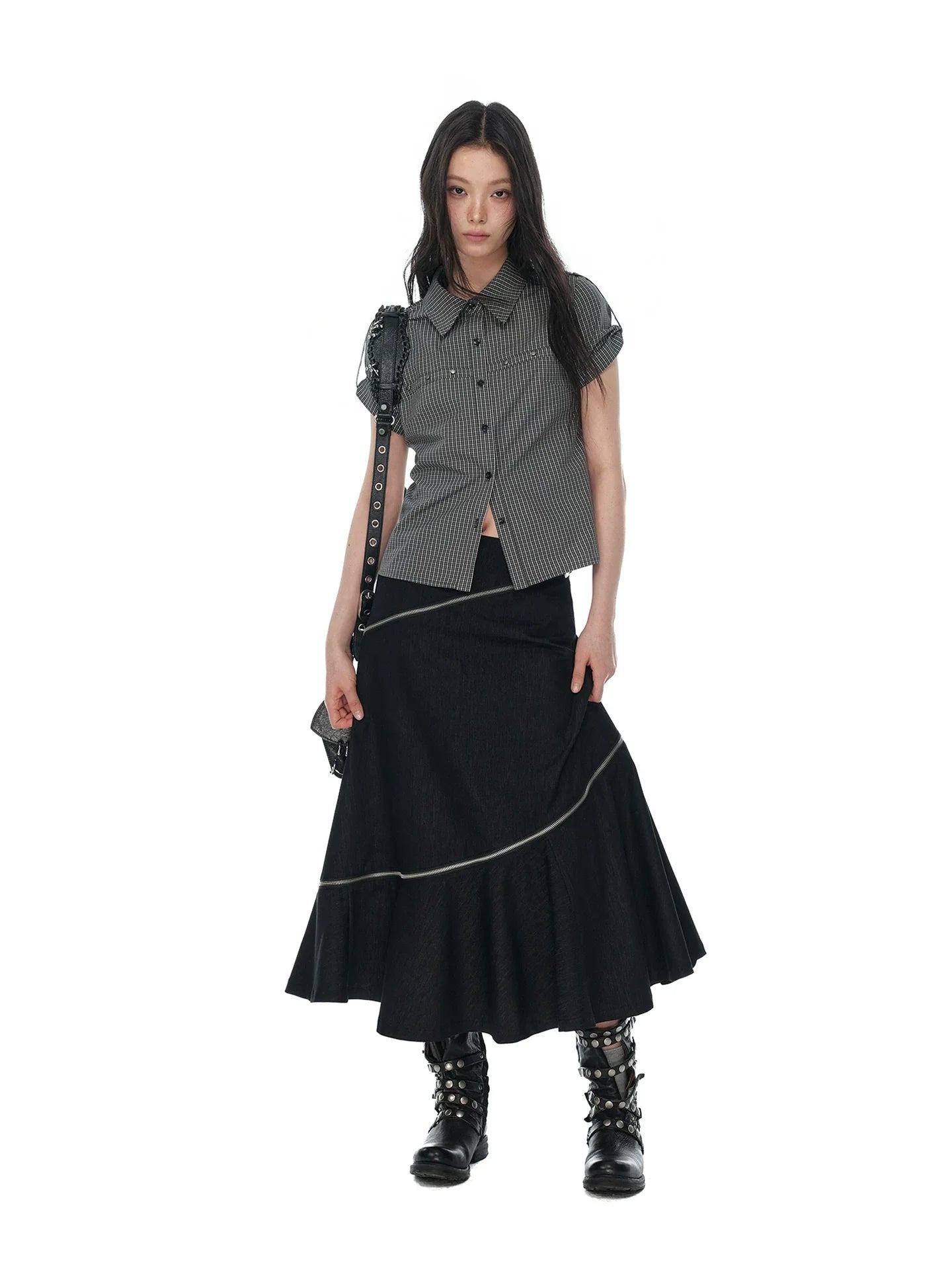 SUMMER IRREGULAR A-LINE SKIRT