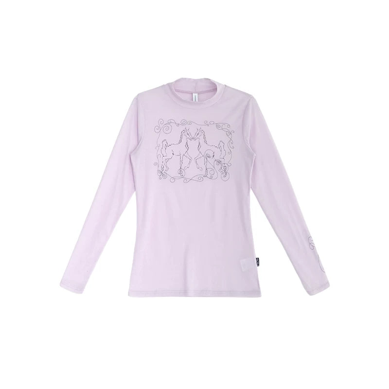 AIR EMBROIDERY LONG SLEEVE T