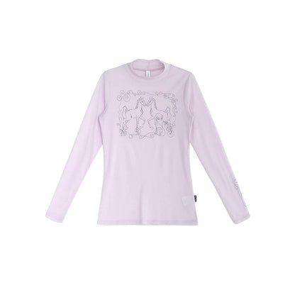 AIR EMBROIDERY LONG SLEEVE T