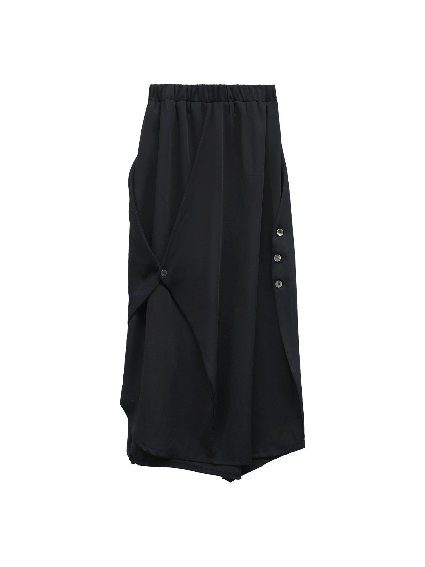 Asymmetrical Suit Skirt