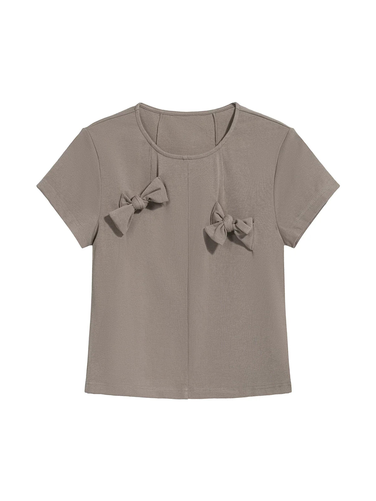 DECONSTRUCTED BOW T-SHIRT
