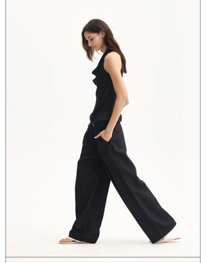 SOFT FLOW DRAPE TANK TOP