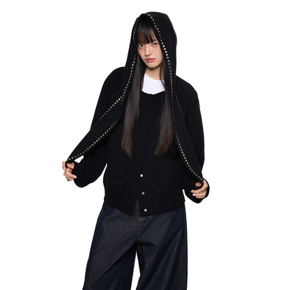 STUD ATTACHED HOOD