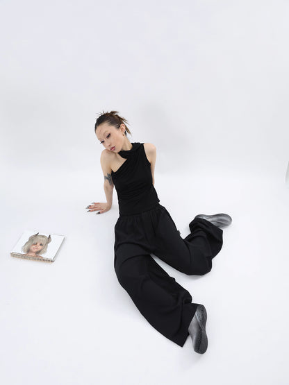 DRAPE BALLOON PANTS