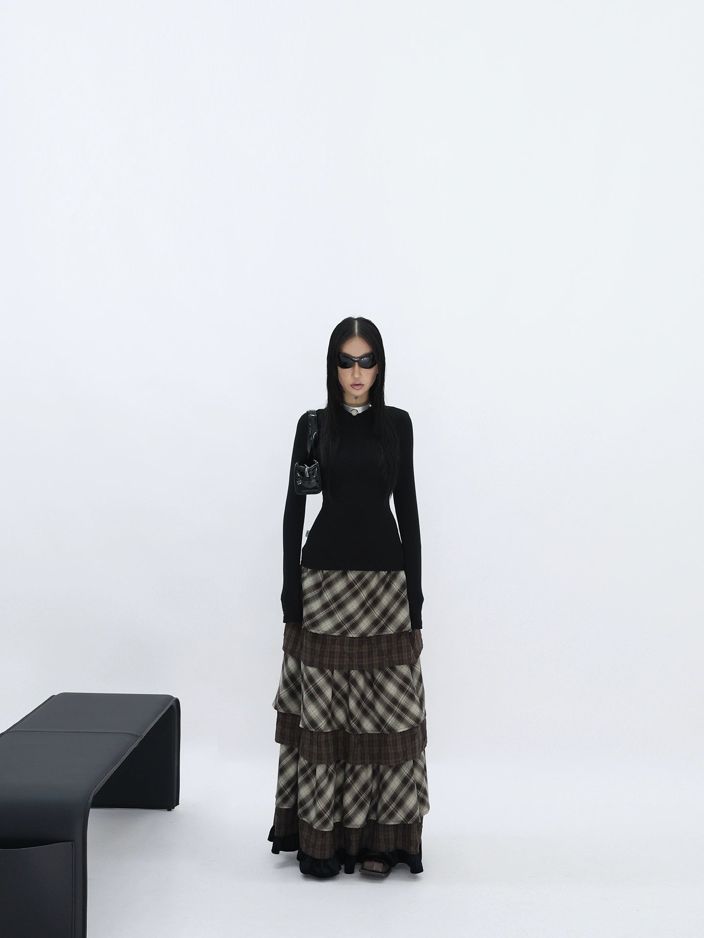 RUSTIC STACK MAXI SKIRT