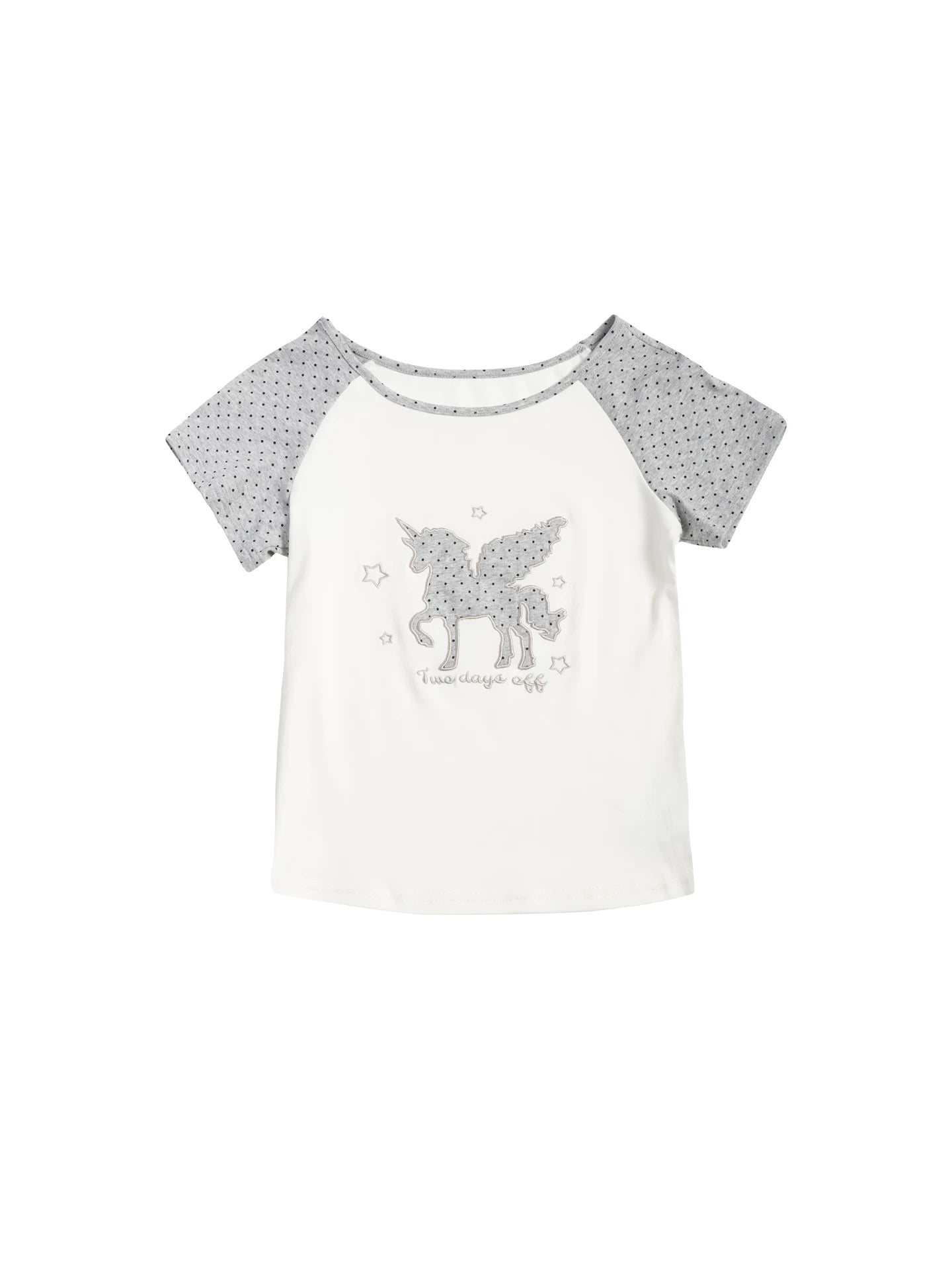 UNICORN POLKA DOT T-SHIRT
