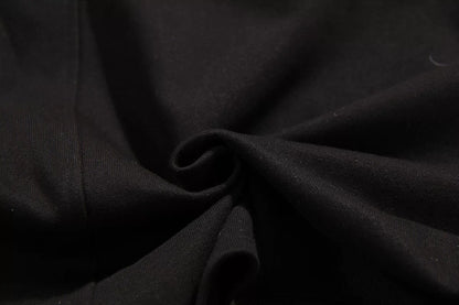 HIGH-NECK ASYMMETRICAL SWEATSHIRT JACKET