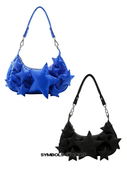 KLEIN BLUE CRESCENT BAG