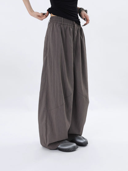 DRAPE BALLOON PANTS