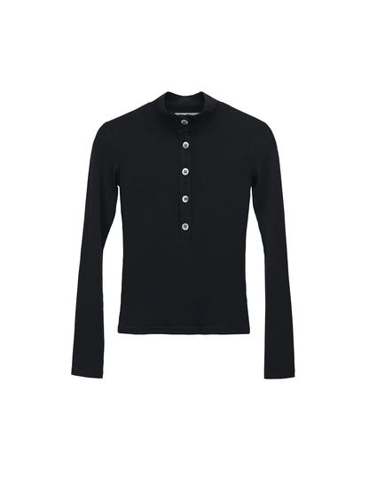 CENTER LINE KNIT TOP