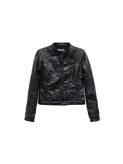 MATTE LEATHER JACKET