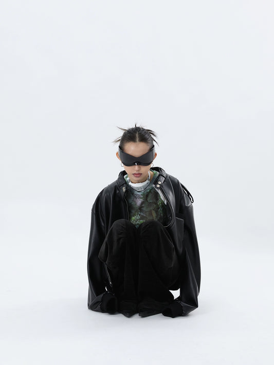 EXOSHELL LEATHER JACKET