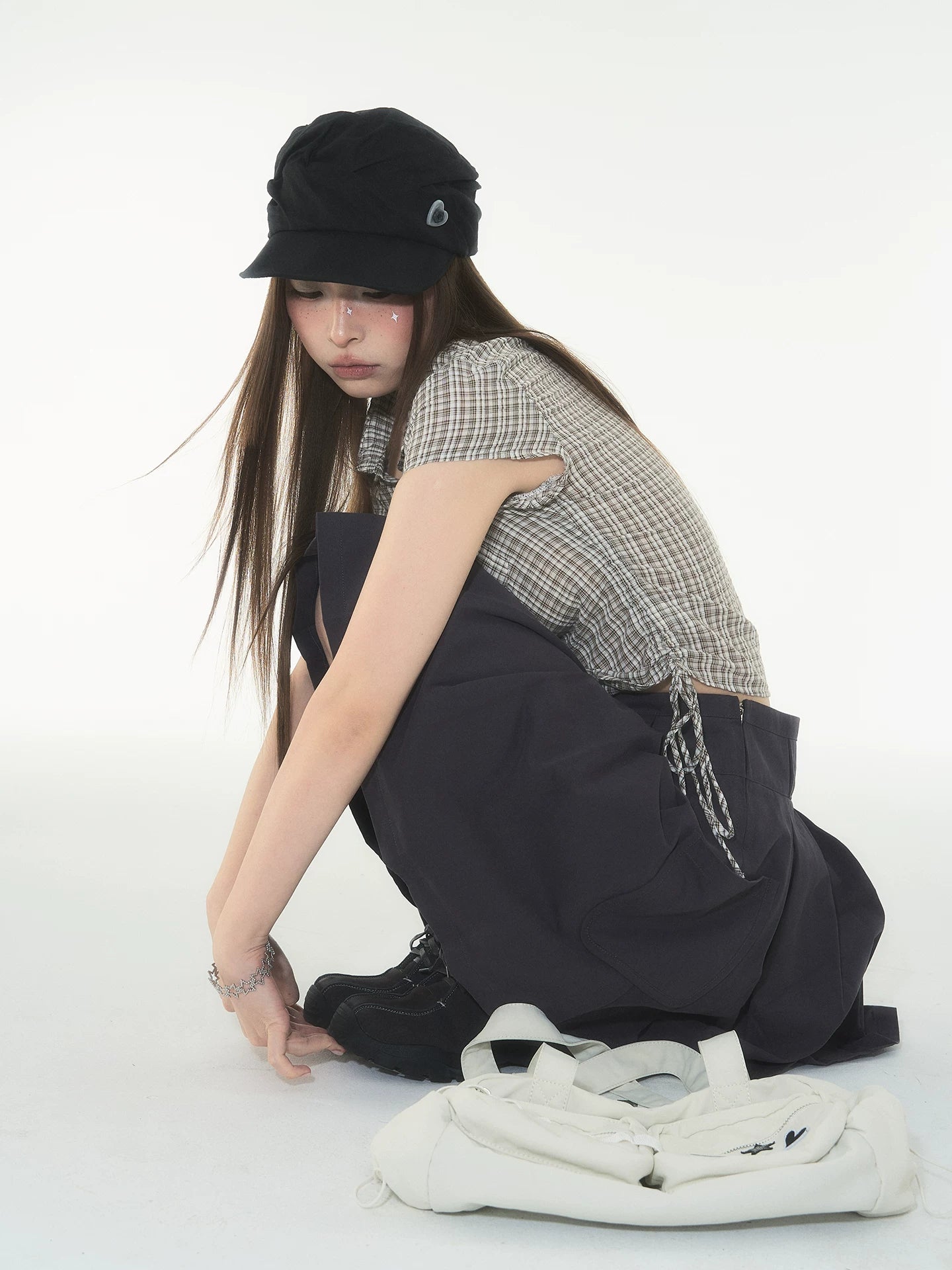 HIGH WAIST PLEATED SKIRT