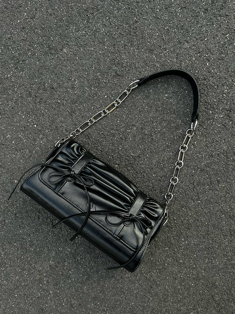 SOFT PLEATED BUTTERFLY BAG