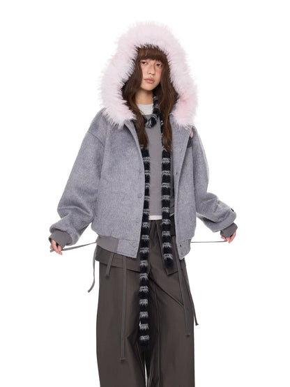 STRAPPED COLLAR JACKET